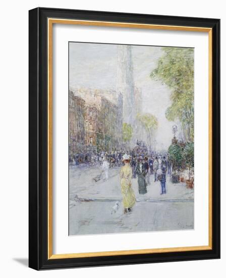 Springtime-Childe Hassam-Framed Giclee Print