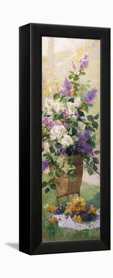 Springtime-Eugene Henri Cauchois-Framed Premier Image Canvas