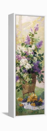 Springtime-Eugene Henri Cauchois-Framed Premier Image Canvas