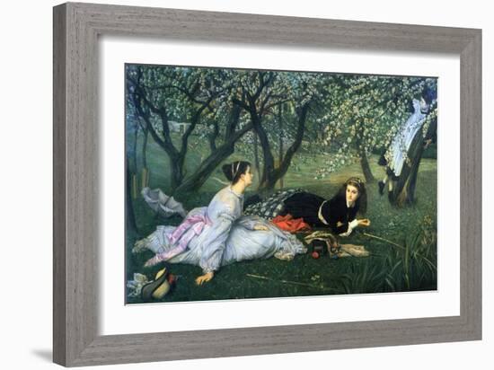 Springtime-James Tissot-Framed Art Print