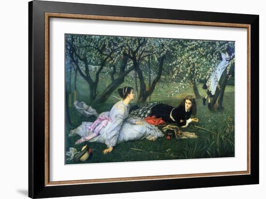 Springtime-James Tissot-Framed Art Print