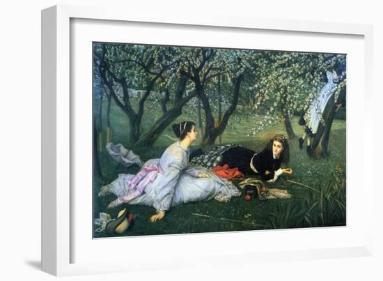 Springtime-James Tissot-Framed Art Print