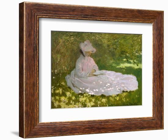 Springtime-Claude Monet-Framed Giclee Print
