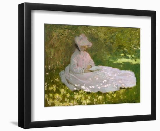 Springtime-Claude Monet-Framed Giclee Print