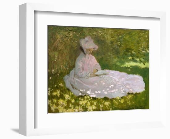 Springtime-Claude Monet-Framed Giclee Print