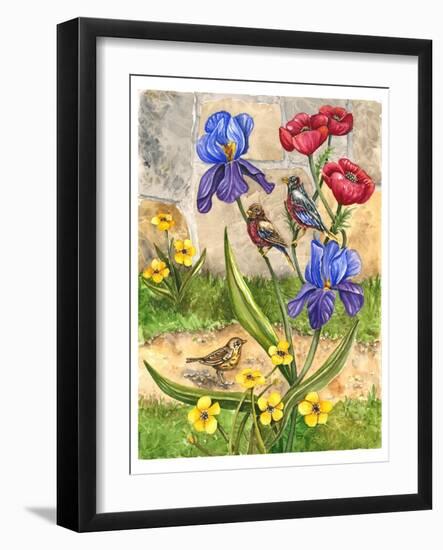 Springtime-Charlsie Kelly-Framed Giclee Print