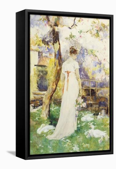 Springtime-David Woodlock-Framed Premier Image Canvas