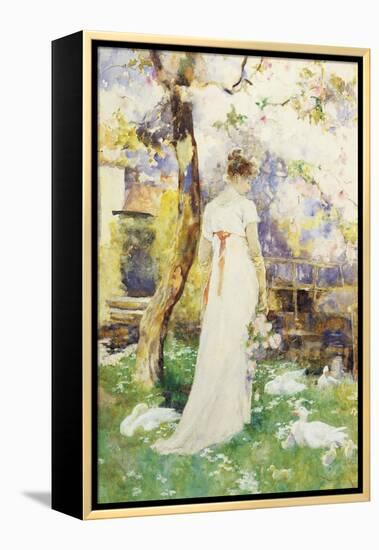 Springtime-David Woodlock-Framed Premier Image Canvas