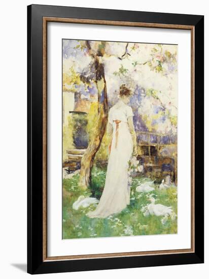 Springtime-David Woodlock-Framed Giclee Print