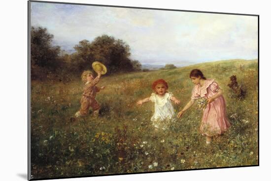 Springtime-Ludwig Knaus-Mounted Giclee Print