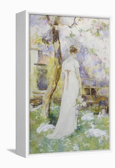 Springtime-David Woodlock-Framed Premier Image Canvas