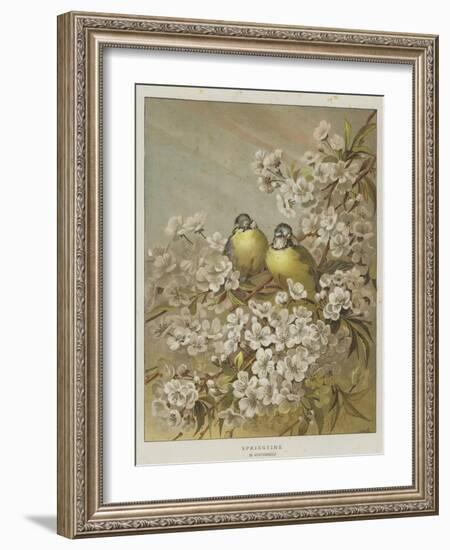 Springtime-null-Framed Giclee Print