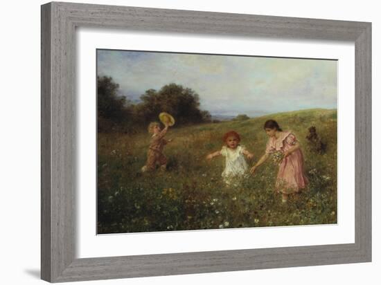 Springtime-Ludwig Knaus-Framed Giclee Print