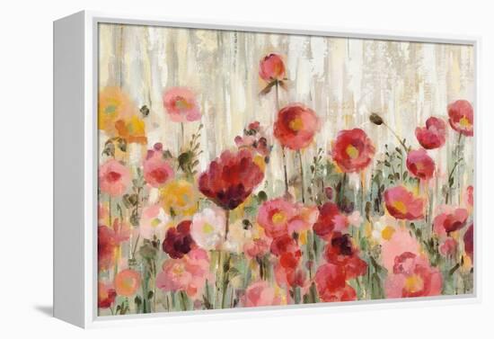 Sprinkled Flowers Crop-Silvia Vassileva-Framed Stretched Canvas