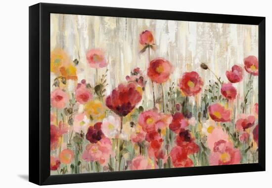 Sprinkled Flowers Crop-Silvia Vassileva-Framed Stretched Canvas