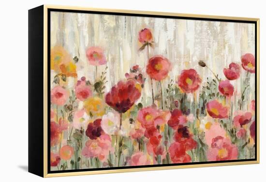 Sprinkled Flowers Crop-Silvia Vassileva-Framed Stretched Canvas