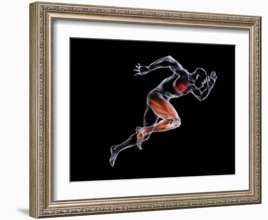 Sprinter, Artwork-SMETEK-Framed Photographic Print