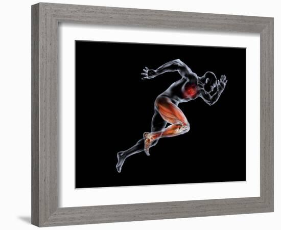 Sprinter, Artwork-SMETEK-Framed Photographic Print