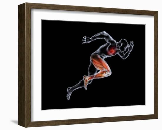 Sprinter, Artwork-SMETEK-Framed Photographic Print