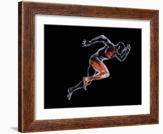 Sprinter, Artwork-SMETEK-Framed Photographic Print