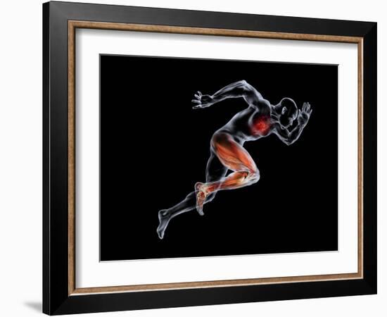 Sprinter, Artwork-SMETEK-Framed Photographic Print