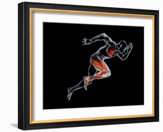 Sprinter, Artwork-SMETEK-Framed Photographic Print