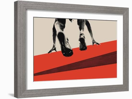 Sprinter-null-Framed Giclee Print