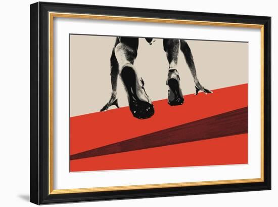 Sprinter-null-Framed Giclee Print