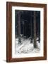 Spruce Forest in Winter, 1884-Ivan Ivanovitch Shishkin-Framed Giclee Print