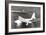 Spruce Goose Landing on the Water-null-Framed Art Print