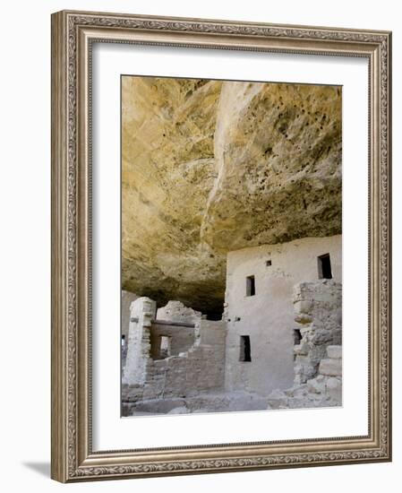 Spruce Tree House Ruins, Mesa Verde National Park, Colorado, USA-Cindy Miller Hopkins-Framed Photographic Print