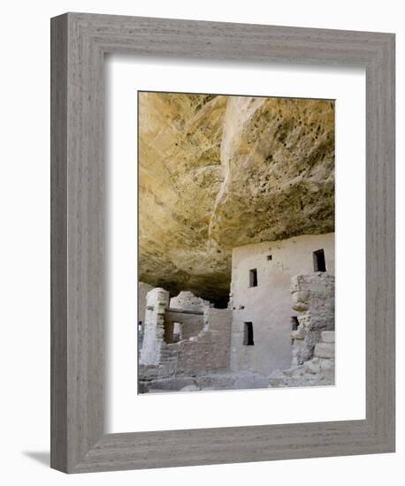 Spruce Tree House Ruins, Mesa Verde National Park, Colorado, USA-Cindy Miller Hopkins-Framed Photographic Print