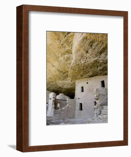 Spruce Tree House Ruins, Mesa Verde National Park, Colorado, USA-Cindy Miller Hopkins-Framed Photographic Print