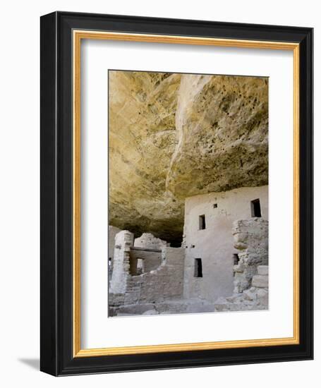 Spruce Tree House Ruins, Mesa Verde National Park, Colorado, USA-Cindy Miller Hopkins-Framed Photographic Print