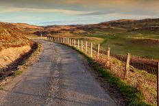 Isle of Mull, Country Road at Sunset-Spumador-Photographic Print