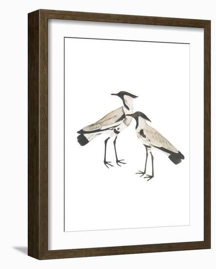 Spur-Winged Plover-Maria Mendez-Framed Giclee Print