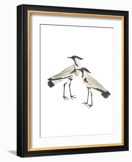 Spur-Winged Plover-Maria Mendez-Framed Giclee Print