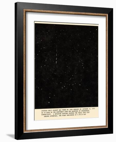 Sputnik 1 Rocket Track-Detlev Van Ravenswaay-Framed Photographic Print