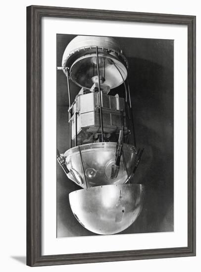 Sputnik 1, Russian Satellite, 1957-null-Framed Photographic Print