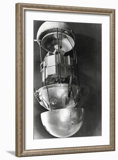 Sputnik 1, Russian Satellite, 1957-null-Framed Photographic Print