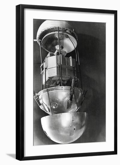 Sputnik 1, Russian Satellite, 1957-null-Framed Photographic Print