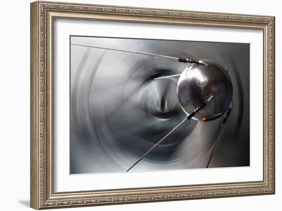 Sputnik 1 Satellite-Detlev Van Ravenswaay-Framed Photographic Print