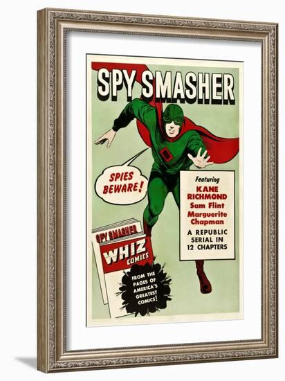 Spy Smasher, 1942-null-Framed Art Print