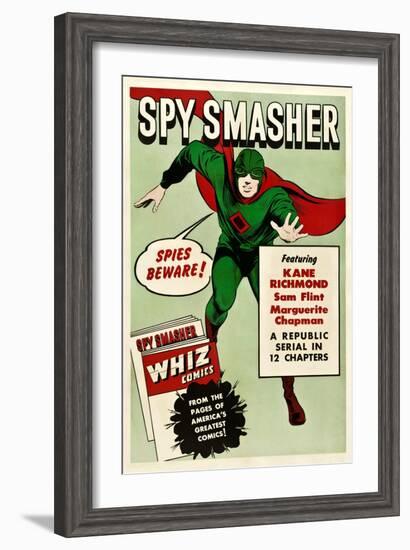 Spy Smasher, 1942-null-Framed Art Print