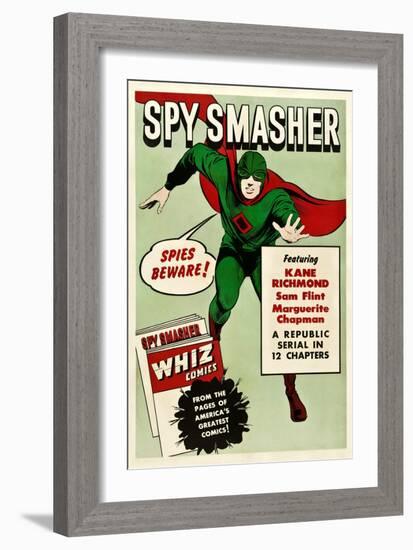 Spy Smasher, 1942-null-Framed Art Print