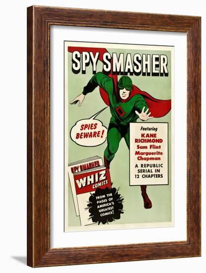 Spy Smasher, 1942-null-Framed Art Print