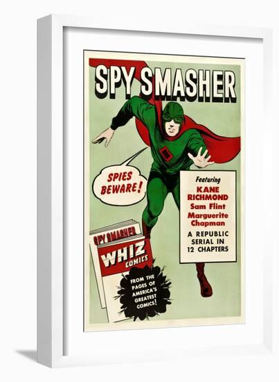 Spy Smasher, 1942-null-Framed Art Print
