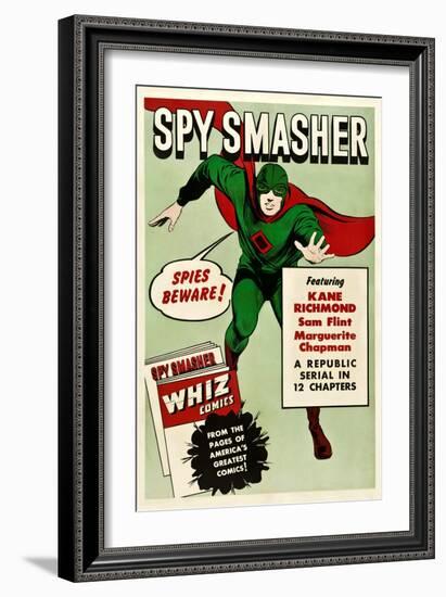 Spy Smasher, 1942-null-Framed Art Print