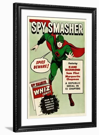 Spy Smasher, 1942-null-Framed Art Print