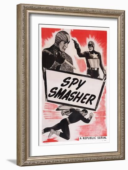 Spy Smasher-null-Framed Art Print